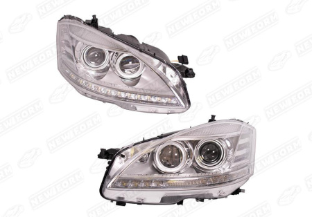 Mercedes-Benz S-Klasse W221 рестайлинг 2009 - 2013 Фары рестайлинговые