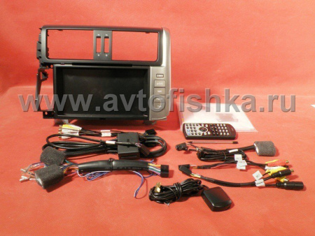 Toyota Prado 150 (в комплектации "Комфорт" штатная магнитола с GPS, ТВ тюнером, штатное головное устройство с HD экраном 7 дюймов, DVM-3046G HDi