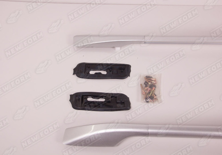 Toyota Land Cruiser LC 200 (1 рестайлинг) 2012 - 2015 Рейлинги серебристые