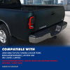 Toyota Tundra (2000-2006) задние фонари чёрные светодиодные