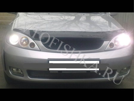 Дефлекторы капота темный Breeze Chevrolet Lacetti хэтчбек 2004-